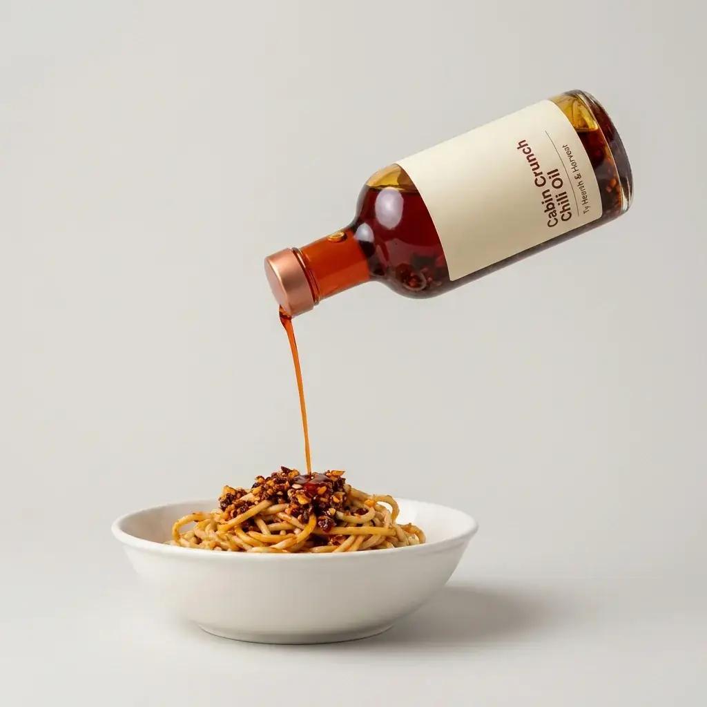 Hearth & Harvest Cabin Crunch Chili Oil product reference